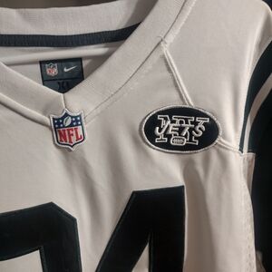 Nike NFL Jets Jersey in White and Black